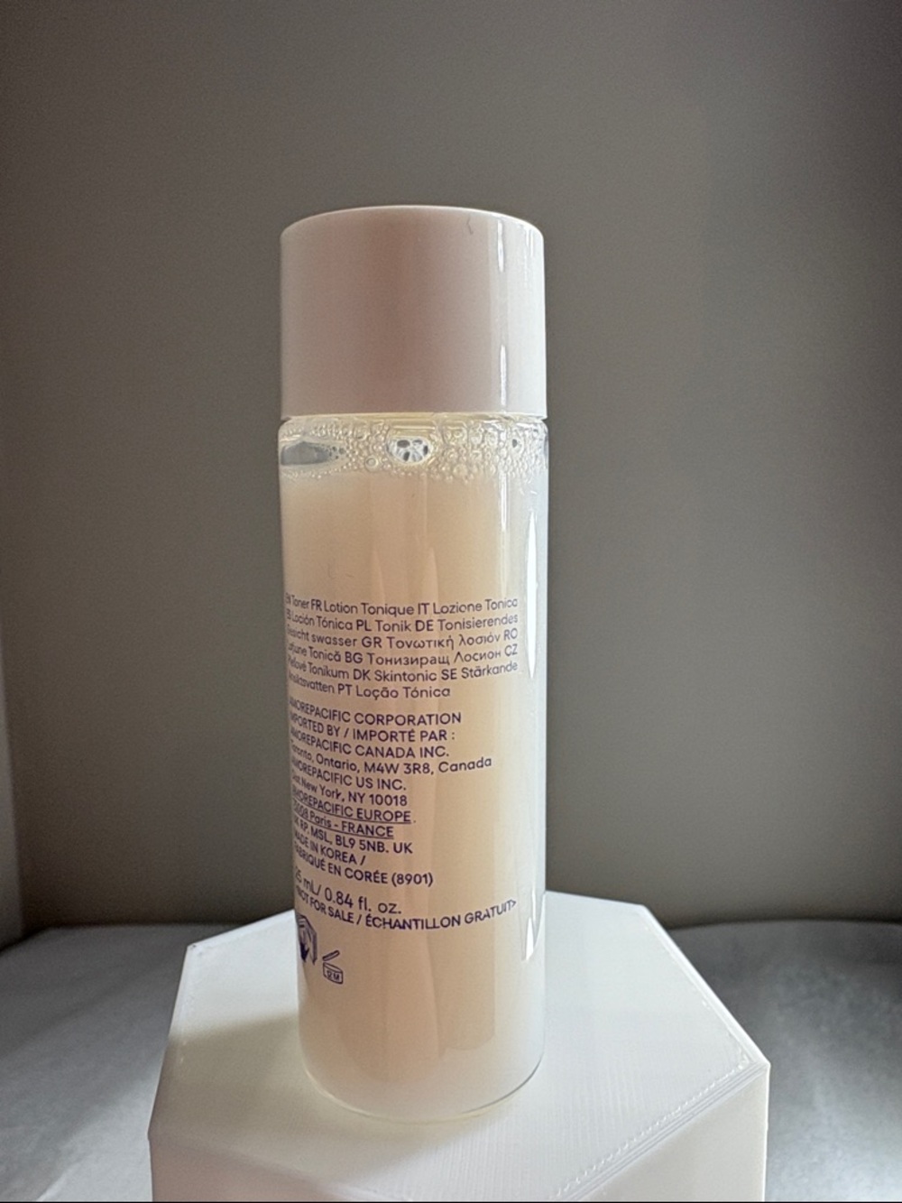 Laneige Cream Skin Toner & Moisturizer 25mL travel size NEW - Picture 2 of 5